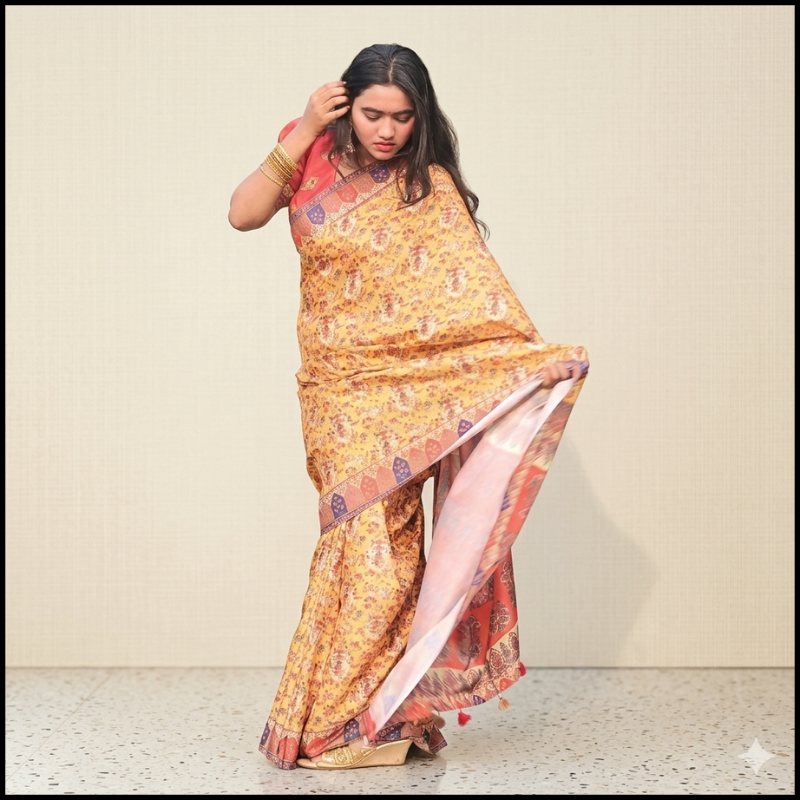 গ্লসি সিল্ক - ইয়োলো